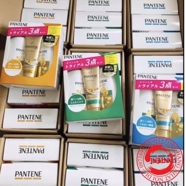 Dầu gội + xả Pantene Nhật tặng kem dưỡng