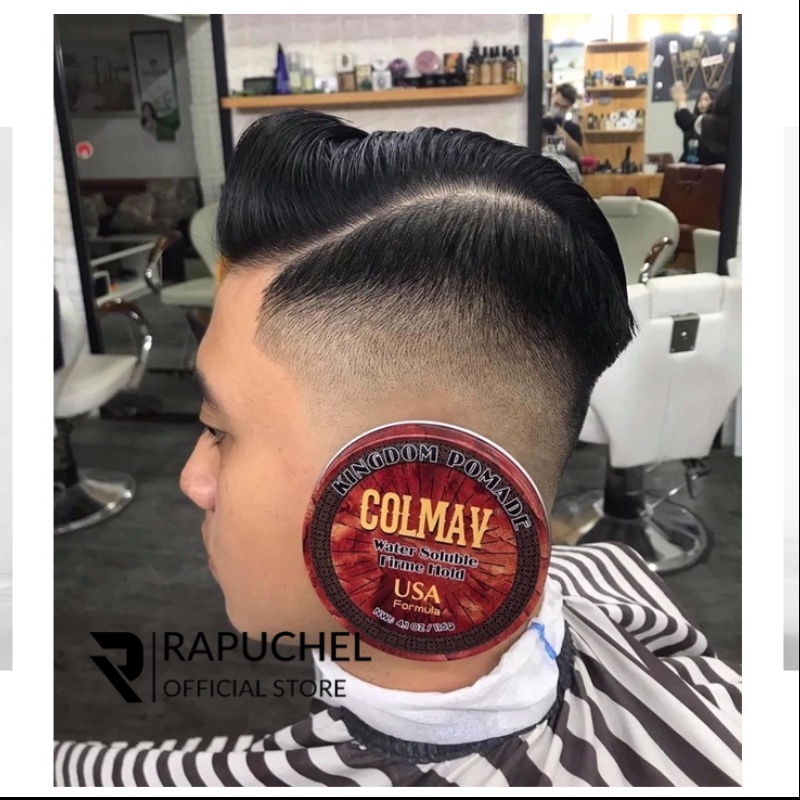 Sáp vuốt tóc nam Colmav Kingdom Pomade Red giữ nếp cao cấp hương nước hoa Rapuchel Store KDR01