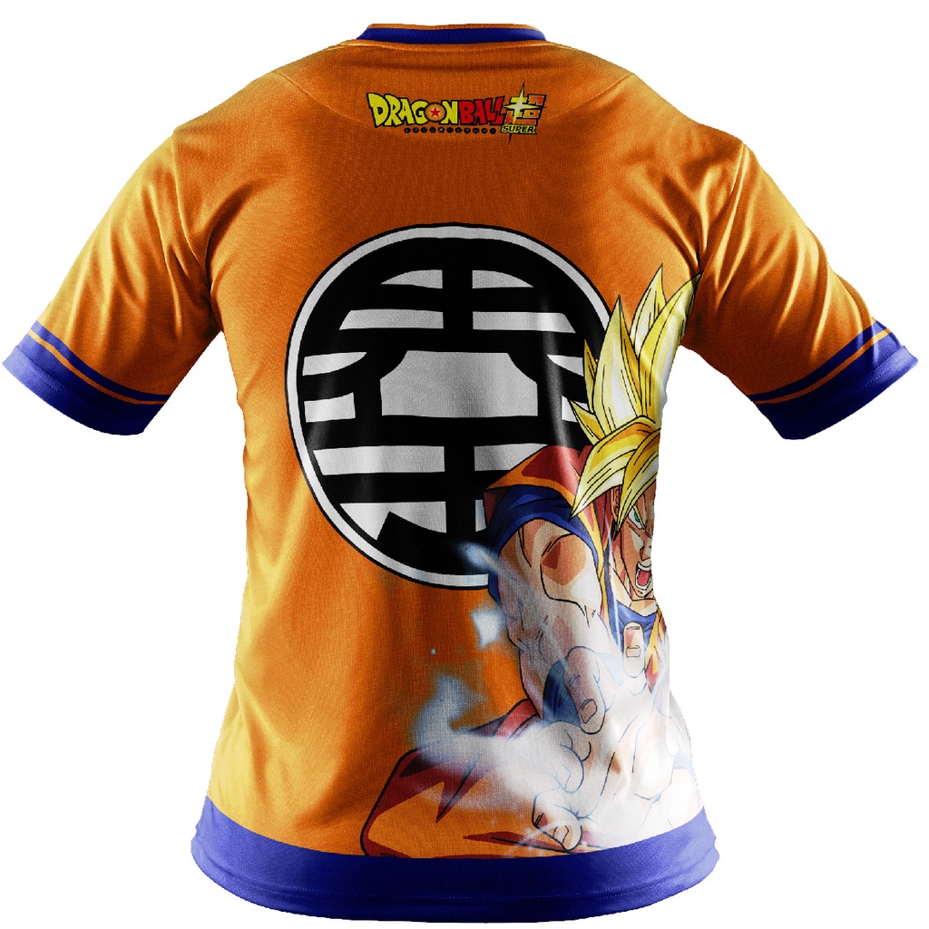 Áo Thun Tay Ngắn In Hình Goku Dragon Ball Cá Tính Cho Nam Nữ