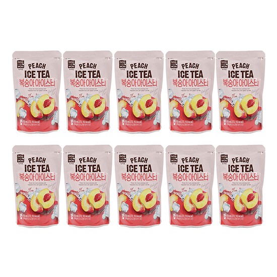COMBO 10 GÓI ICE TEA TRÀ ĐÀO NOKCHAWON