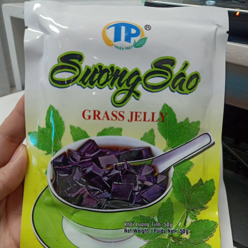 Bột Sương Sáo Đen Grass Jelly Thuận Phát Gói 50gr