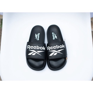 Dép reebok chính hãng classic black white eh0667