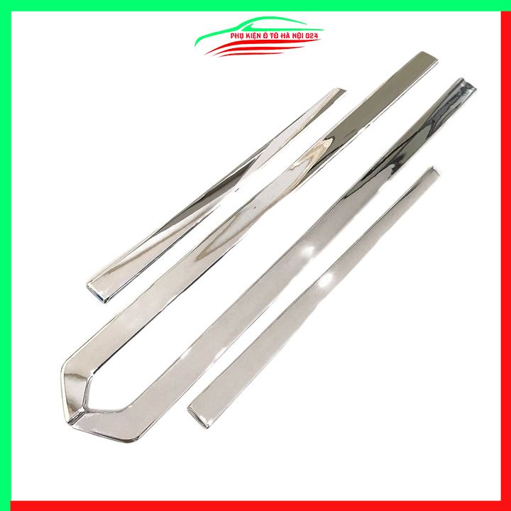 Bộ ốp nẹp sườn CRV 2018-2022 mạ crom trang trí làm đẹp xe