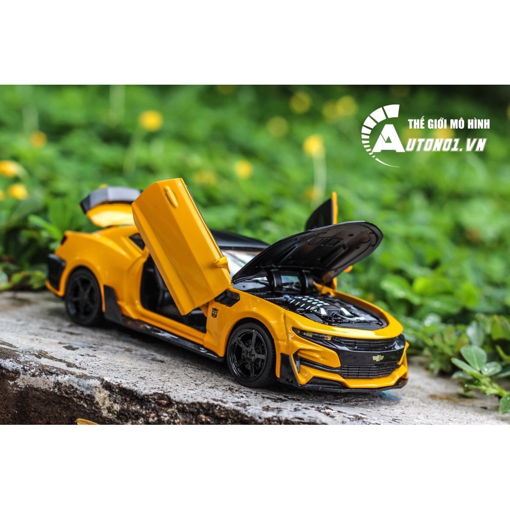 MÔ HÌNH CHEVROLET CAMARO YELLOW 1:32 MINIAUTO KHÔNG HỘP 4846