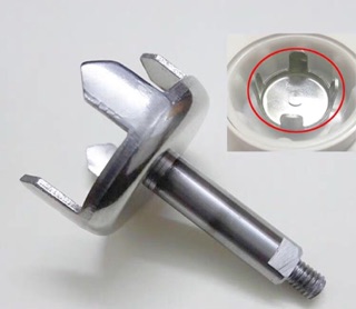 (Hàng sẵn) Trục máy , dây culoa máy nhồi bột bear A35A1