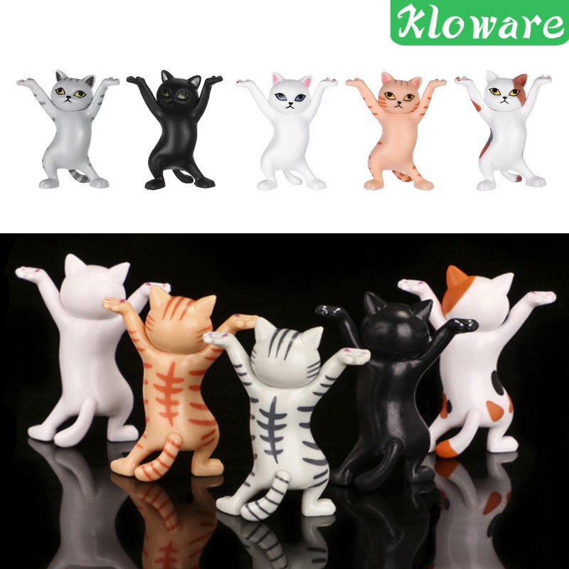 Giá Đỡ Bút Hình Mèo Dễ Thương Trang Trí Nhà Cửa Diy