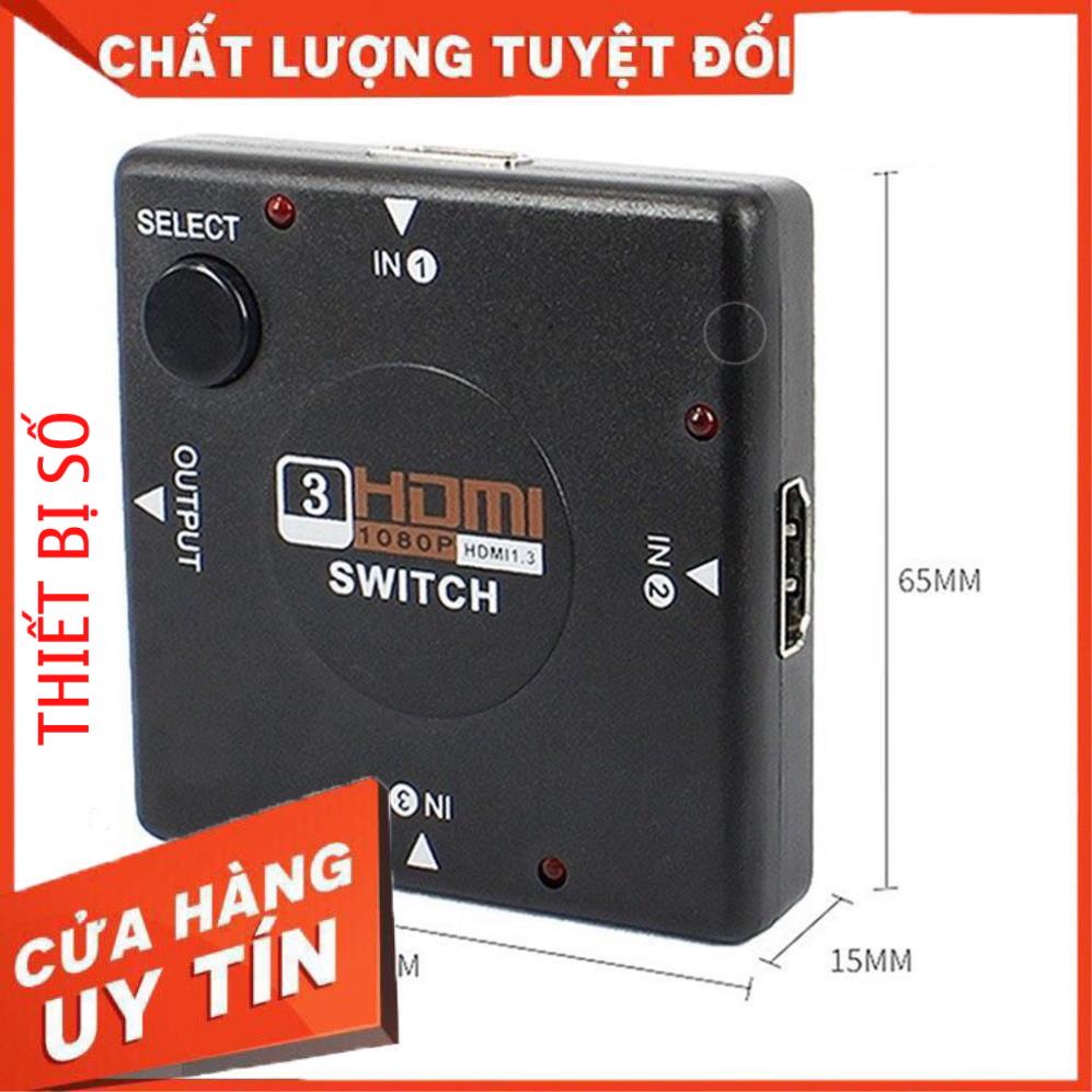 Mini 4-Port 1080P HDMI Switch  - Black -dc631