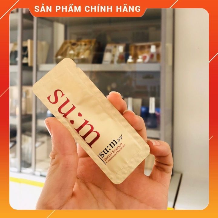 Combo 10 gói nước thần SUM Secret Essence Advanced Sync Program cải thiện mọi vấn đề về da