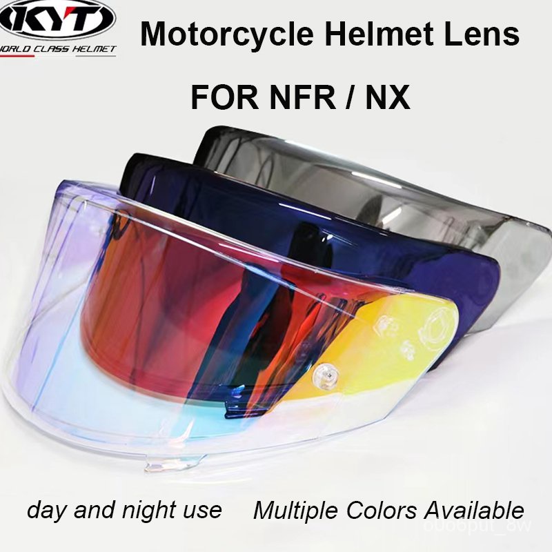 Kyt NFR / NXR / GP Lens Visor Revo Cho Mũ Bảo Hiểm KYT Iridium Visor