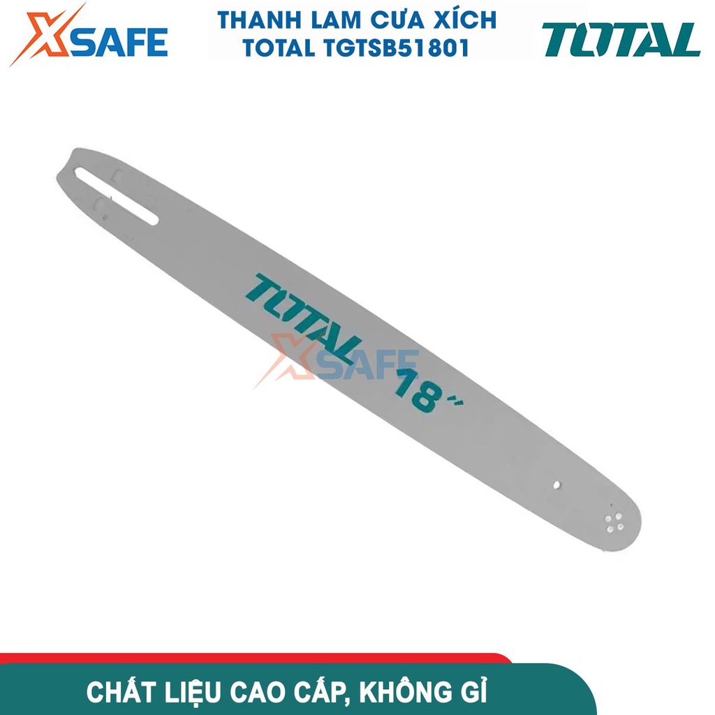 Thanh lam cưa xích 18inch TGTSB51801, thích hợp cho máy cưa xích xăng TG5451811, lam máy cưa xích, phù hợp với xích cưa