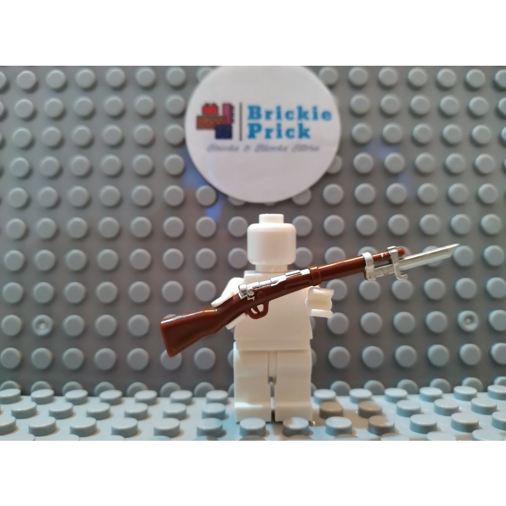 Đồ Chơi Lắp Ráp -  Phụ Kiện Sún.g Trường Lưỡi Lê - Đồ chơi lắp ráp - Brickie Prick