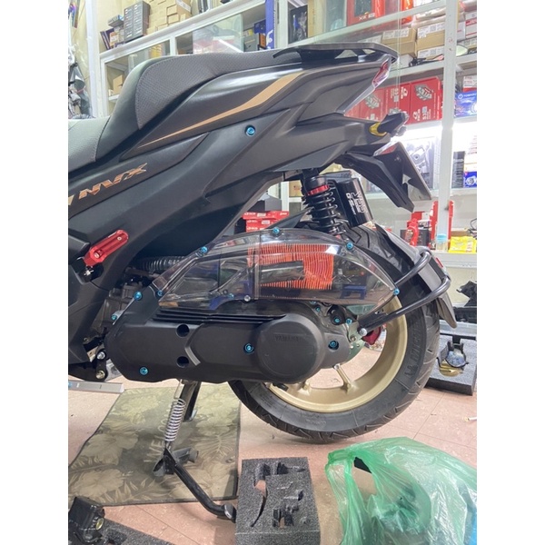Ốp bầu gió  trong suốt cho NVX 155 nvx V2 ;2021-2022
