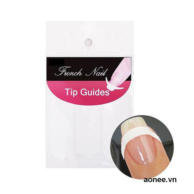 ✨✨Miếng dán hỗ trợ sơn móng nhanh - Sticker tip guides dán french đầu móng