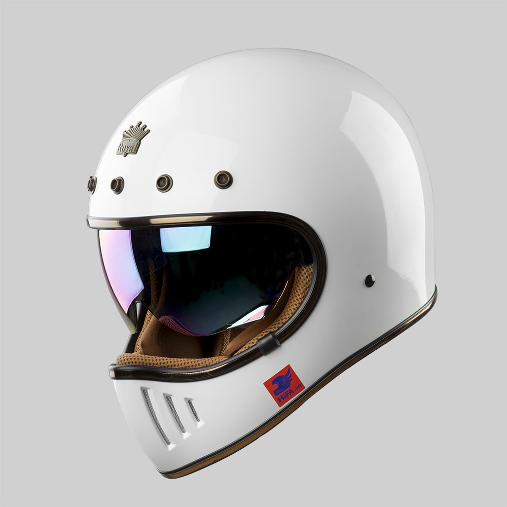 Mũ Bảo Hiểm Fullface Classic Royal M141K Kính Âm  - HIFA.vn