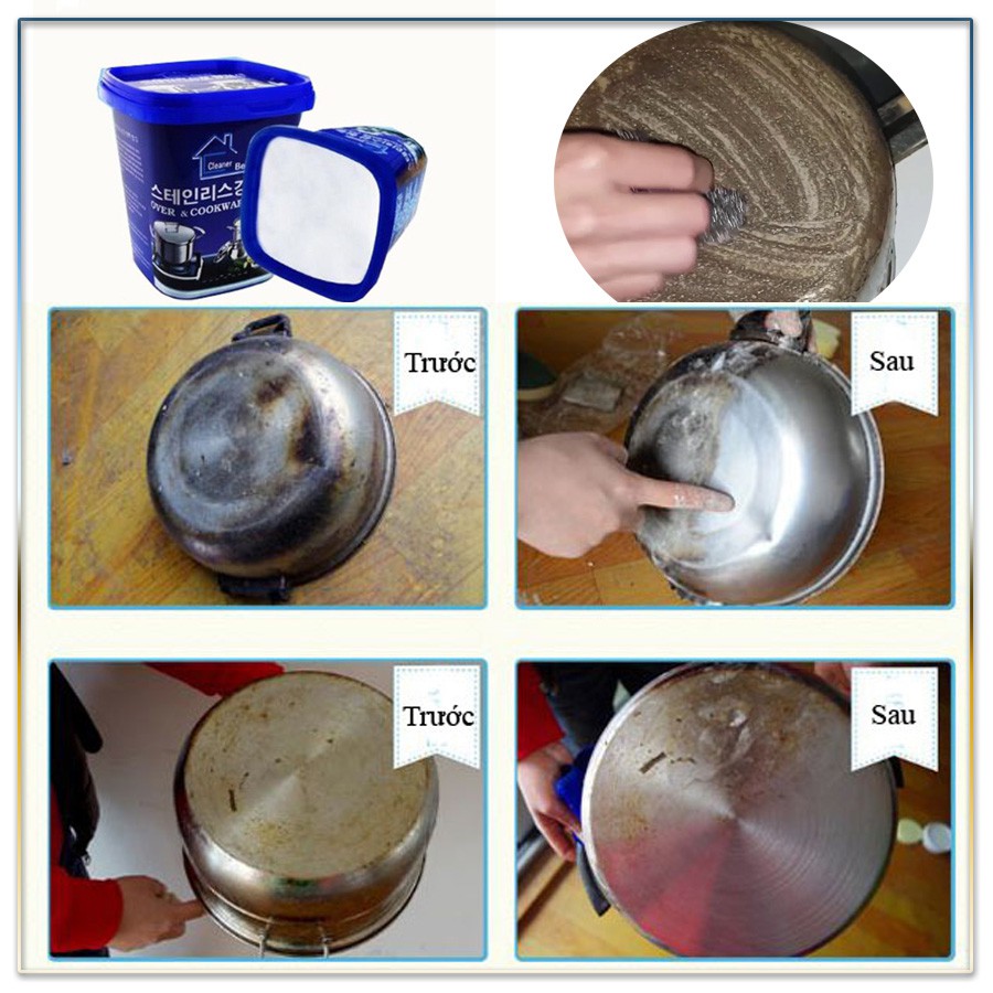 Kem tẩy rỉ sét xoong nồi đến từ Hàn Quốc