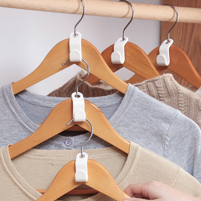 6Pcs Wardrobe Space-saving hanger Hook / Closet Hanging Hook