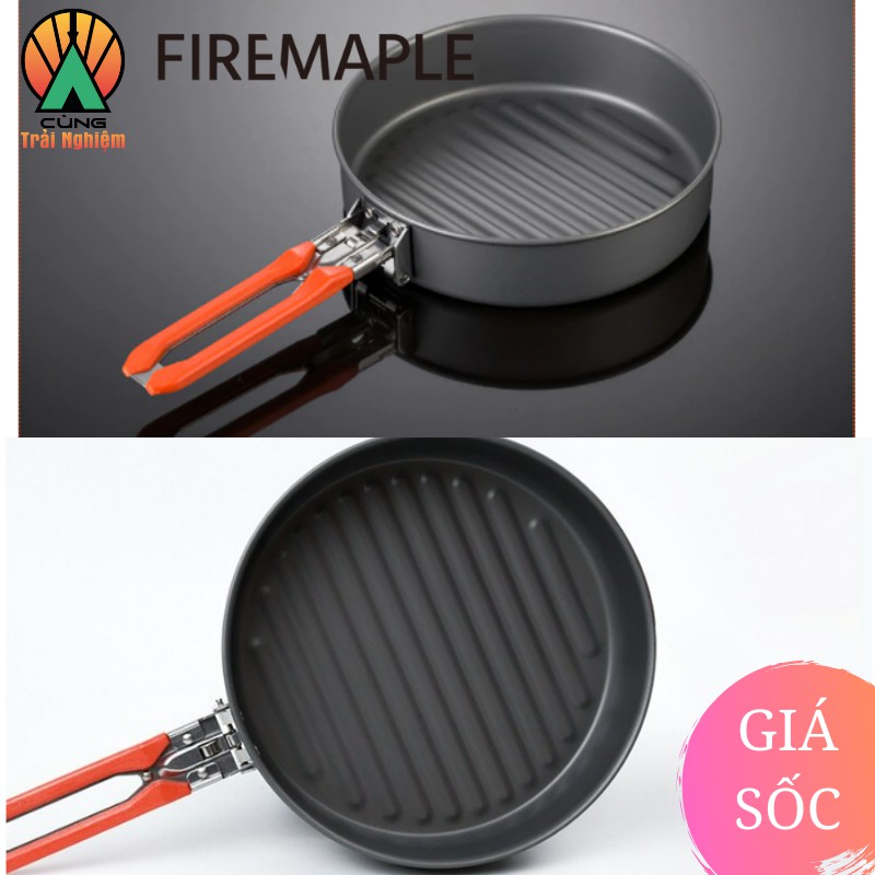 [CHÍNH HÃNG] COMBO Nồi Chảo Nấu Ăn 3 Trong 1 Fire Maple Feast 3 Gọn Nhẹ Chuyên Dụng Cho Dã Ngoại, Cắm Trại Ngoài Trời