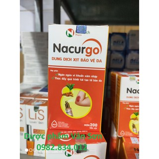 Nacurgo xịt vết thương