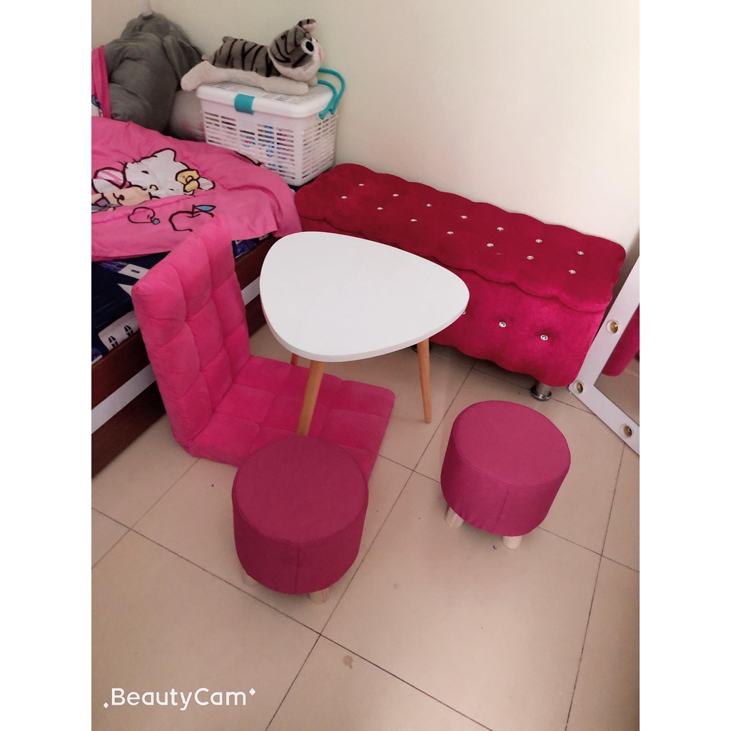 Bàn trà cafe nhỏ IGA bàn sofa decor phòng khách siêu xinh