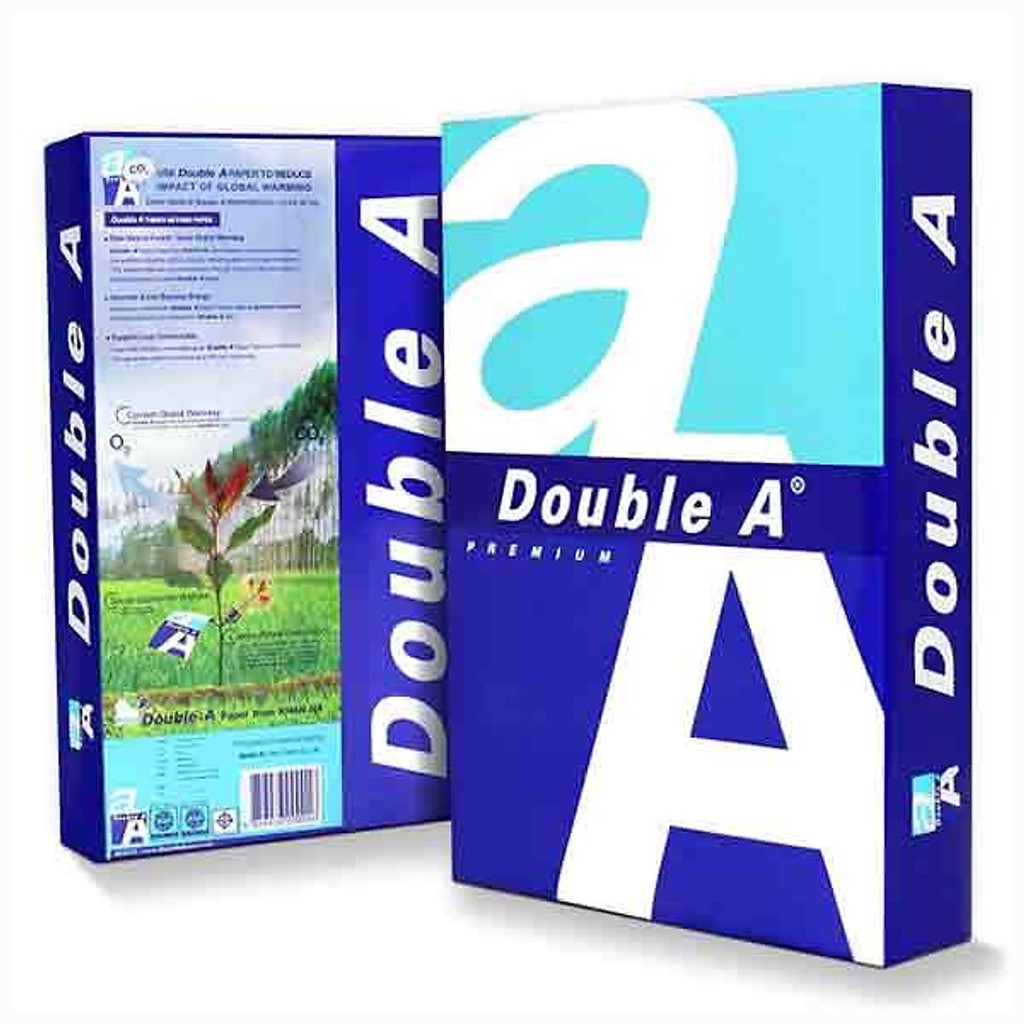 Giấy A4 Double A 80gsm. Chất lượng, giá tốt chuyên dùng cho văn phòng