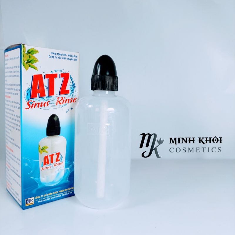 Bộ bình rửa  Xoang mũi 300ml và hộp muối 25 gói