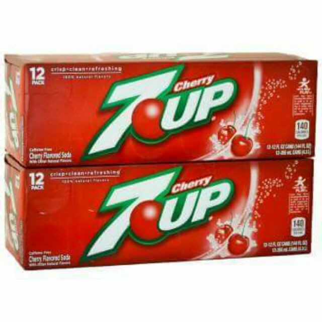 Thùng Cherry 7up - Mỹ