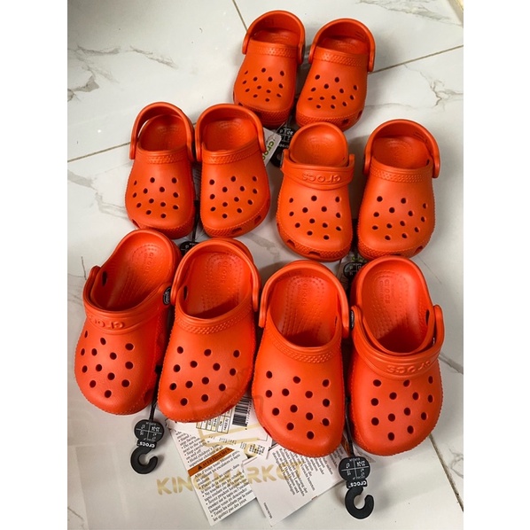 Giày Crocs Classic Clog K thời trang bé gái / bé gái Kids Crocs Classic- Crocs USA Authentic