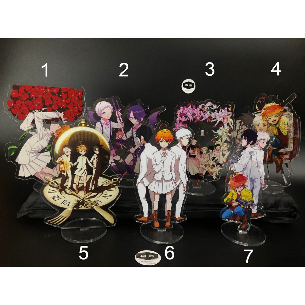 Standee Anime – Mô hình Mica Miền Đất Hứa – The Promised Neverland