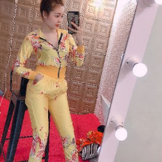 SET LỤA THỂ THAO IN HÌNH HẠC CAO CẤP(HÌNH THẬT SP)