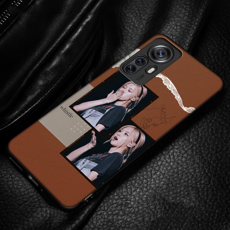 Ốp Điện Thoại Silicon Mềm Hình Blackpink Rose Cho Samsung Galaxy S22 Plus Note 20 Ultra 10 9 8 Plus Lite RR80