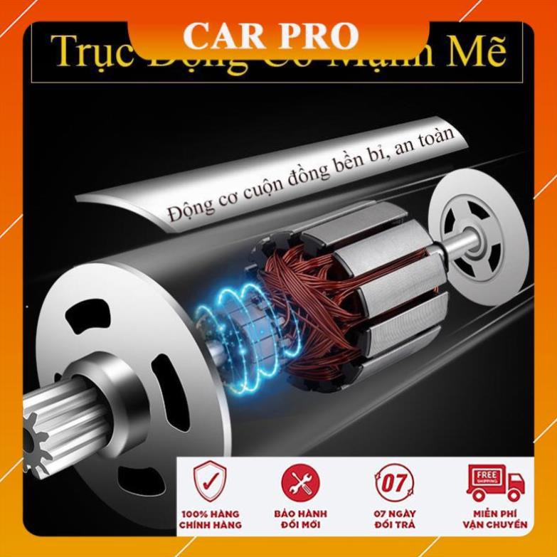 Bơm lốp ô tô, xe hơi AIKESI 5501-B chính hãng, BH 12 tháng- CAR PRO