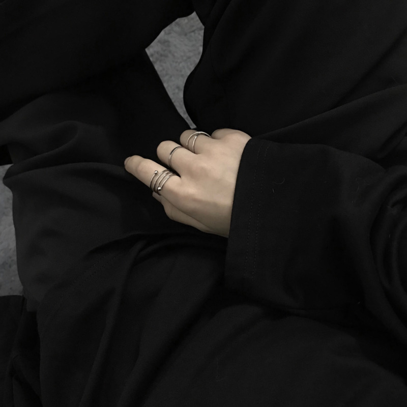 Set Nhẫn Phong Cách Harajuku Hàn Quốc 19793