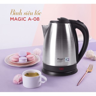 ( Cam kết chính hãng ) Bình Đun Siêu Tốc Magic Korea A-08 1.8L