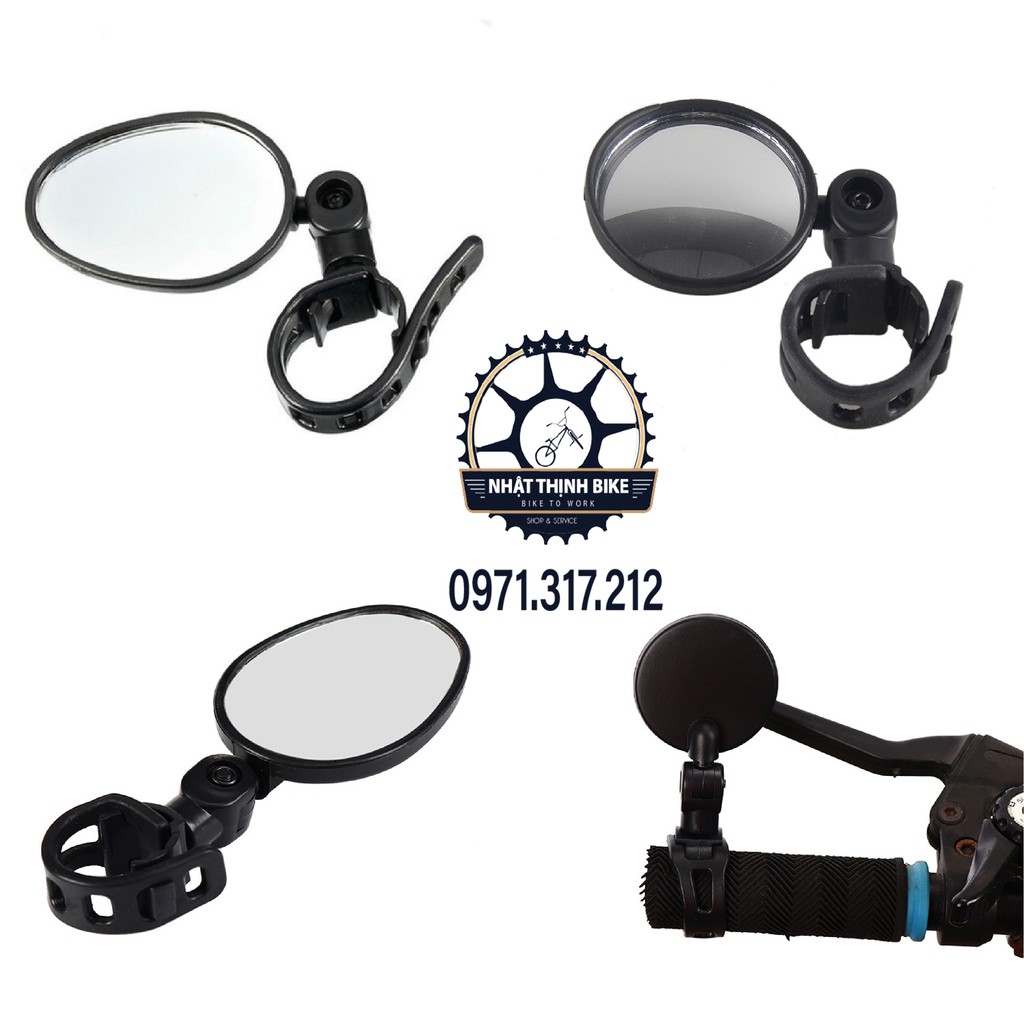 Gương chiếu hậu xe đạp gương xe đạp xe điện xe máy kiểu dáng thời trang