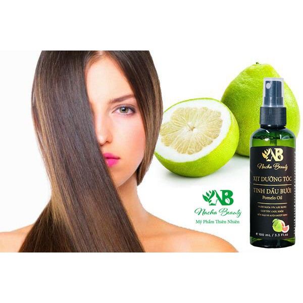 Xịt Dưỡng Tóc Pomelo Tinh Dầu Bưởi Cao Cấp - Nacha Beauty - Giải pháp cho các vấn đề về tóc