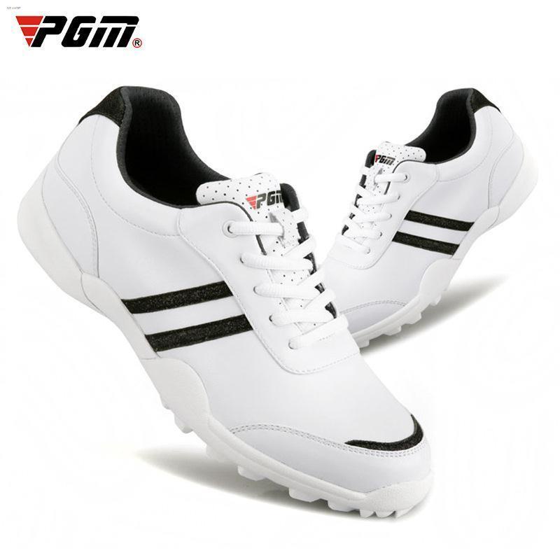 ☇❀☢PGM factory direct sale golf shoes ladies sports flashing parallel bars waterproof and breathable sneakers