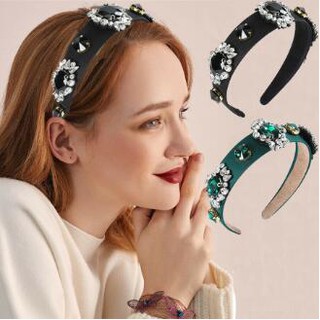Băng đô đính đá sang trọng thời trang dành cho nữ