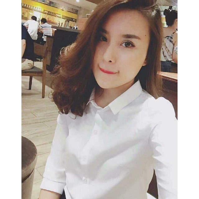 Áo Sơ Mi Nữ Trắng