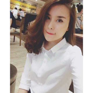 Áo sơ mi nữ trắng