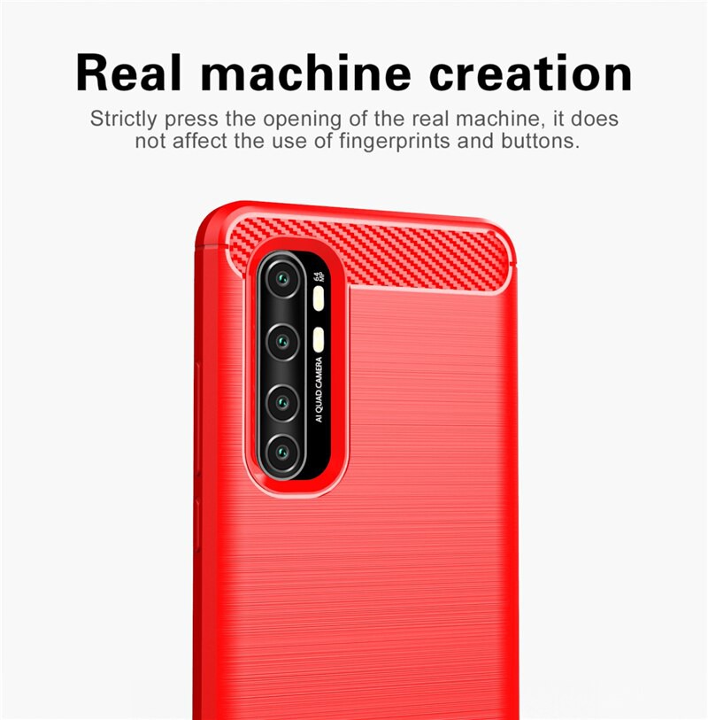 ốp điện thoại Bảo Vệ Điện Thoại Màu Trơn Cá Tính Cho Xiaomi Mi Note 10 Lite Redmi Note 5 6 7 8 8T 9 Pro Max Phone Case