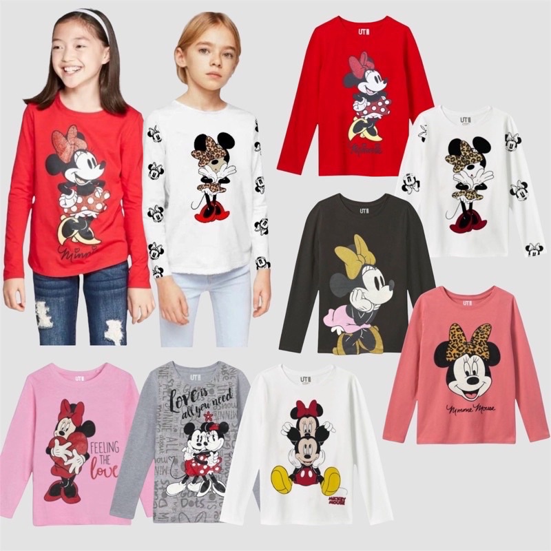 Áo Thun Bé Gái Uniqlo Disney