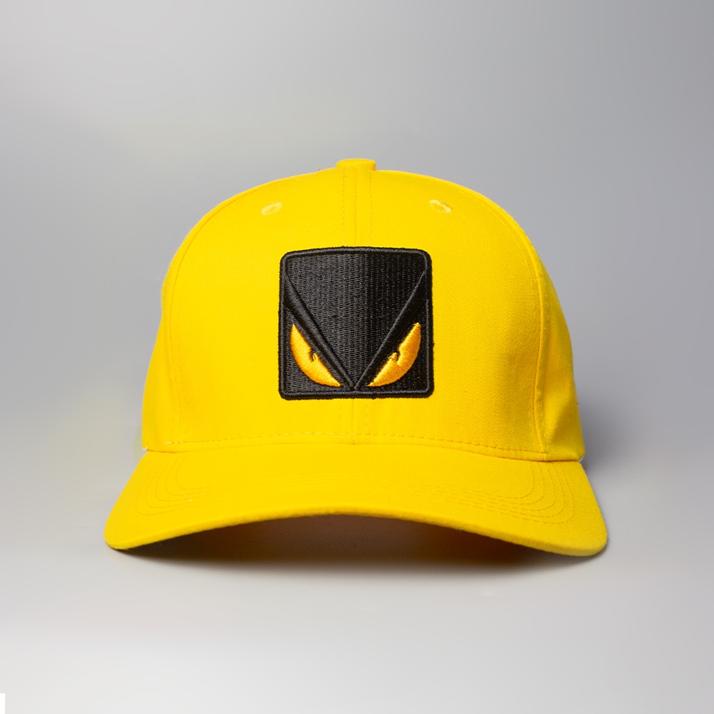 Nón kết nam nữ thời trang 🔥FREESHIP🔥 Mũ lưỡi trai vải kaki cao cấp thêu hình mắt cú Fendy siêu ngầu màu vàng trắng đen