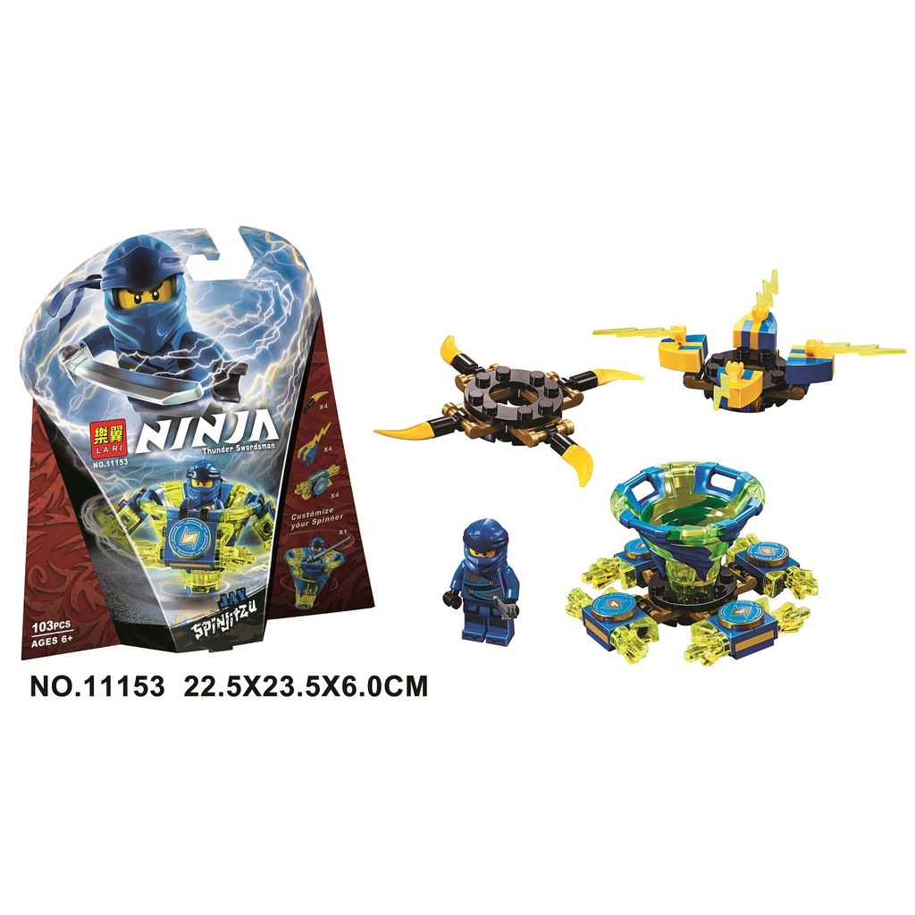 Lắp ráp ninjago 70659-70692 Con Quay Lốc Xoáy Chiến Đấu Bela 11152-11155