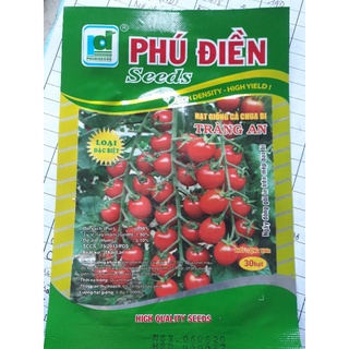 hạt giống cà chua chuỗi ngọc (loại đặc biệt) quả đỏ