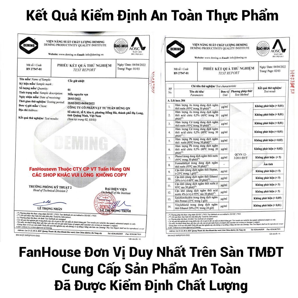 Bình giữ nhiệt 510ml khắc tên theo yêu cầu, cốc giữ nhiệt 8-12h Fan House inox 304 vỏ chống xước, quà sinh nhật cho nam