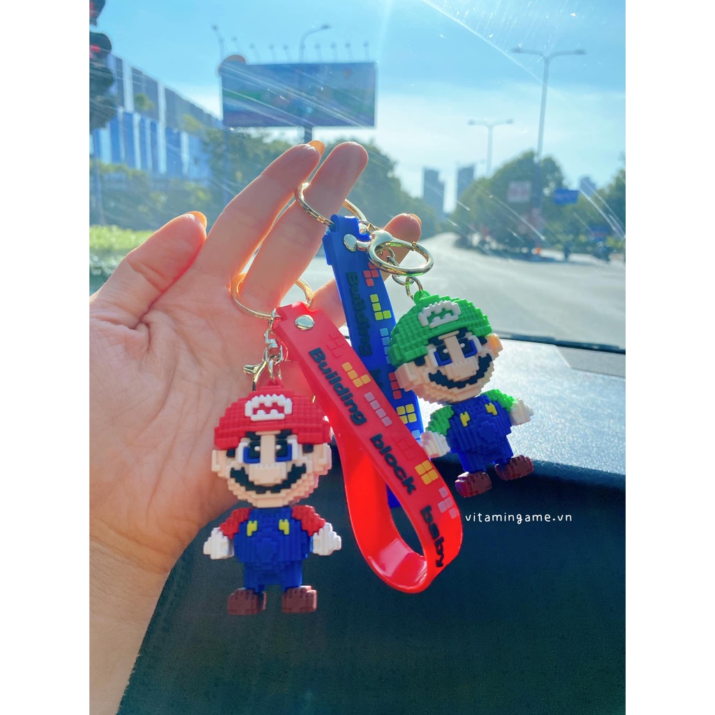 Móc Khóa 3D Mario