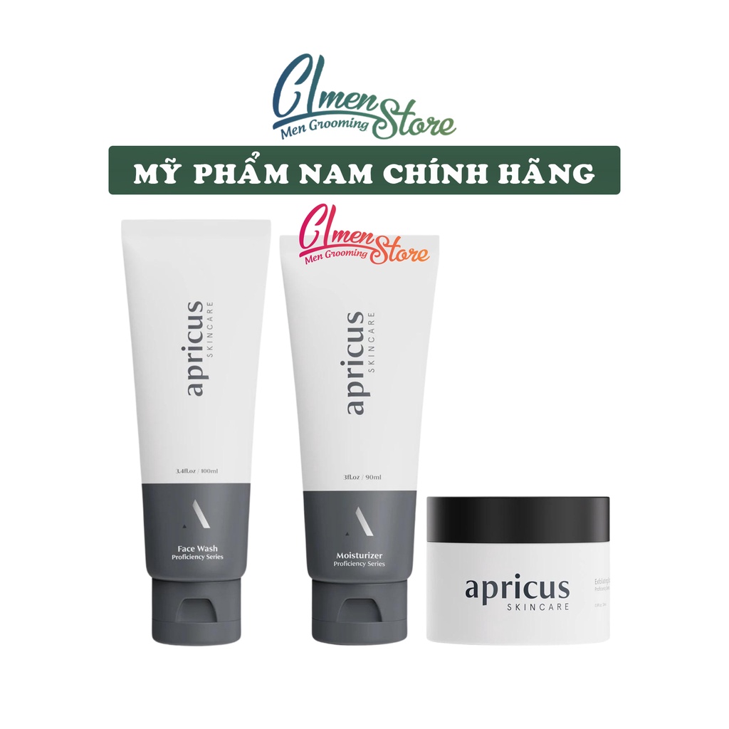 Combo chăm sóc da mặt Apricus Skincare