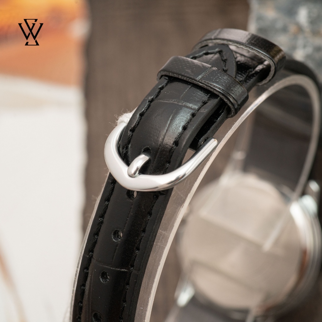 Đồng Hồ Quartz Nữ Casio WATCHSTORE LTP-V004L-1AUDF Thiết Kế Mặt Tròn Kính Khoáng 30.3mm, Dây Da, Vỏ Thép Không Gỉ