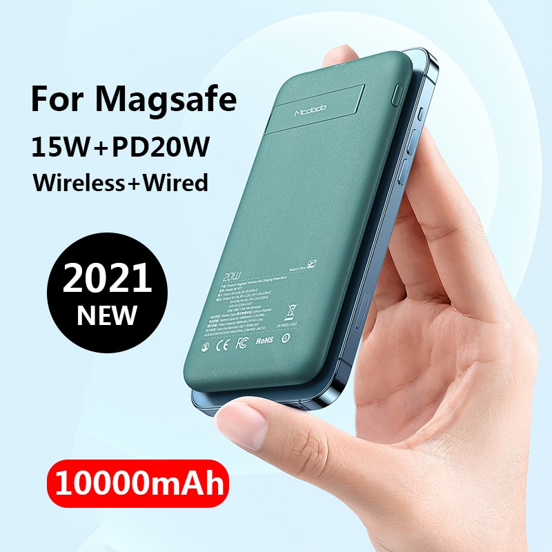 SAMSUNG XIAOMI HUAWEI Bộ Sạc Không Dây 10000mah 15w Cho Iphone 12 Pro Max