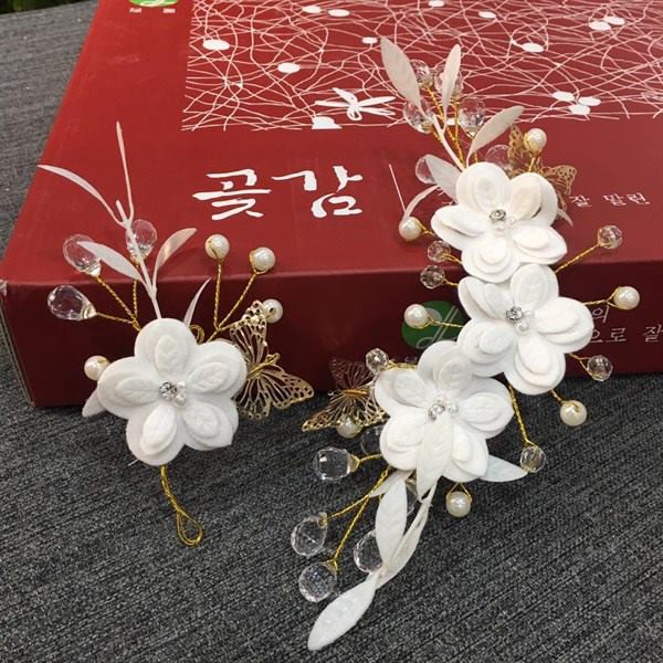 Set Hoa Cài Tóc Handmade M34(Set) - ảnh thật